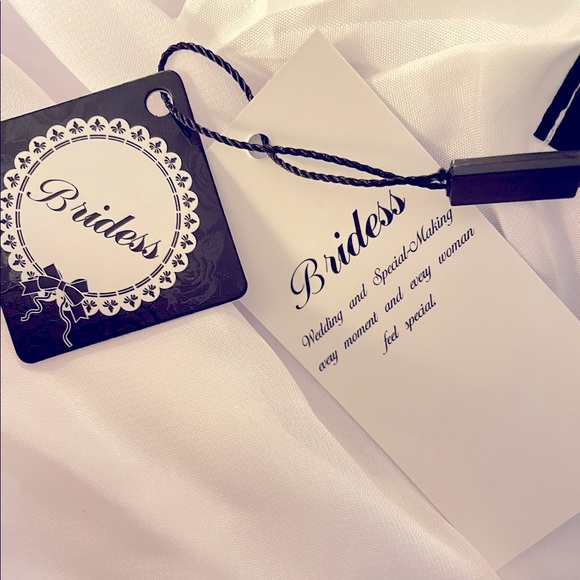 👰🏻♀️Boho V-neck A-line Long Sleeve Lace V-Back Wedding Dress👰🏻♀️NWT~4 - Picture 12 of 16